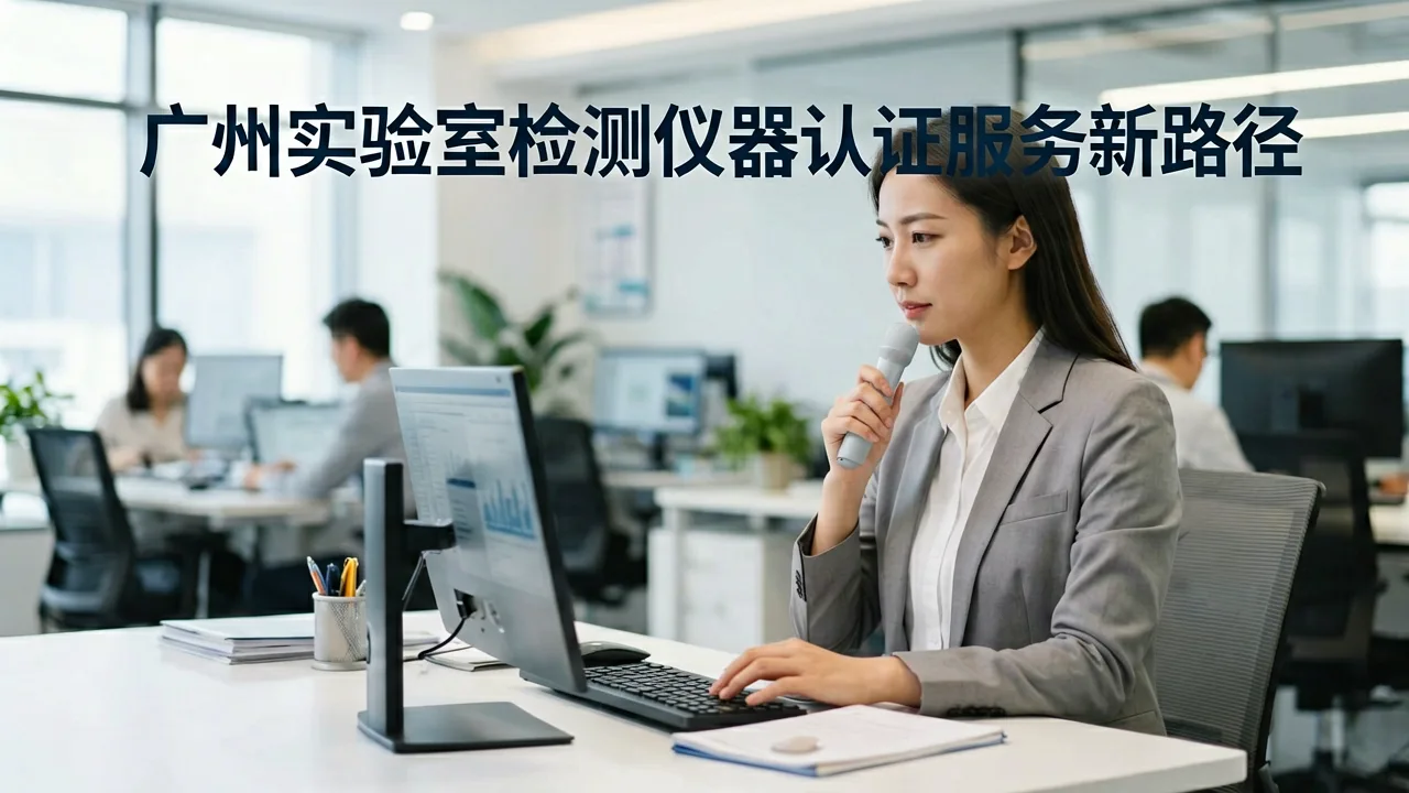 广州实验室检测仪器认证服务新路径